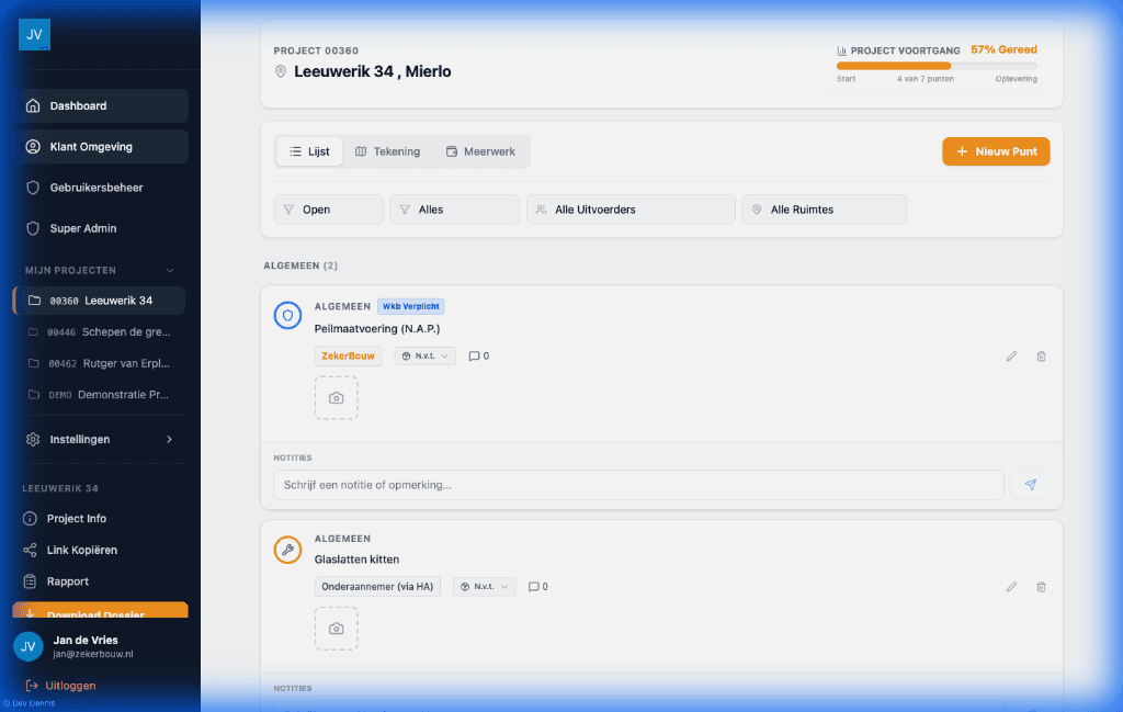 Hoe Project 'De Zalmhaven' 50% sneller opleverde met foto-bewijs